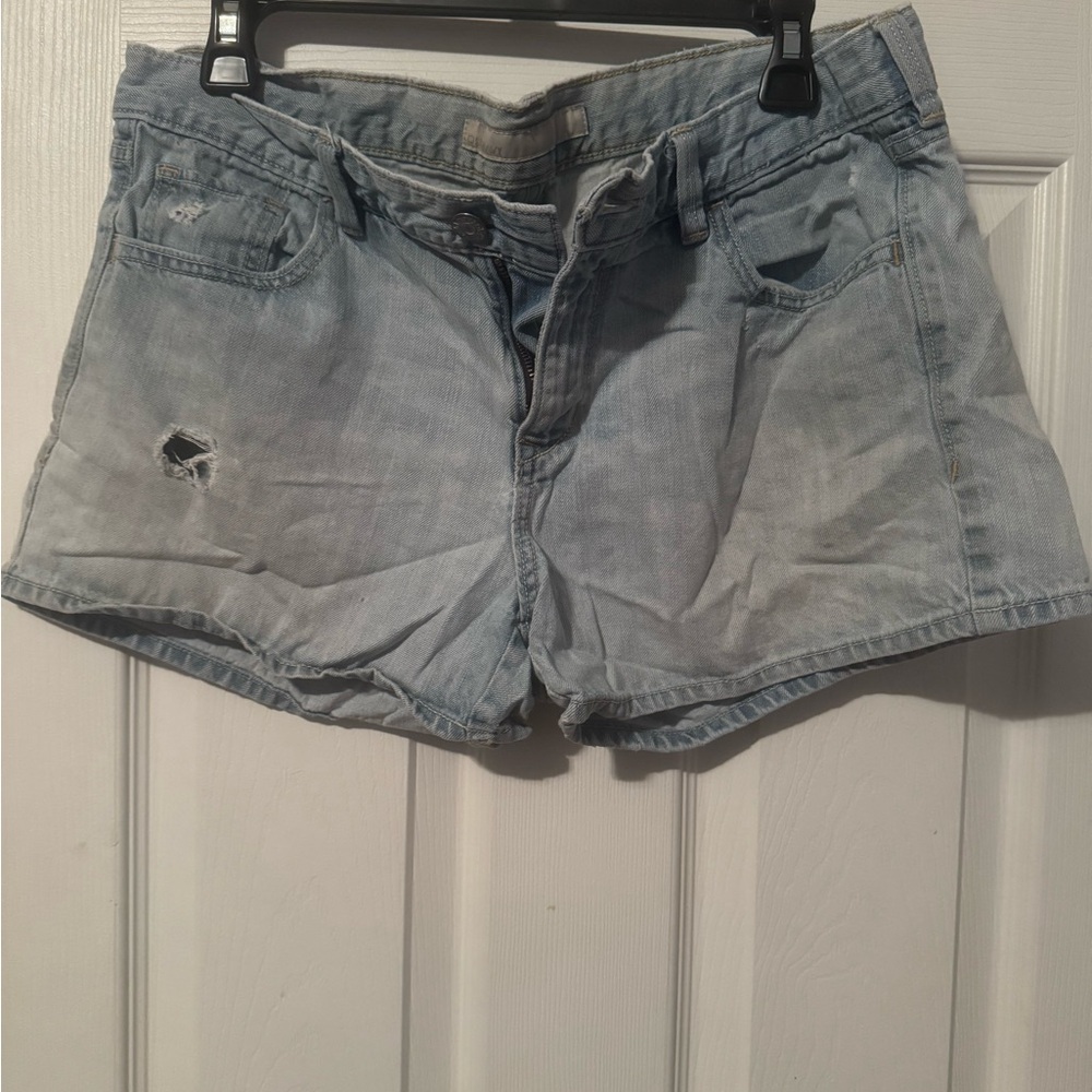 Light Blue Denim Women's Shorts old navy